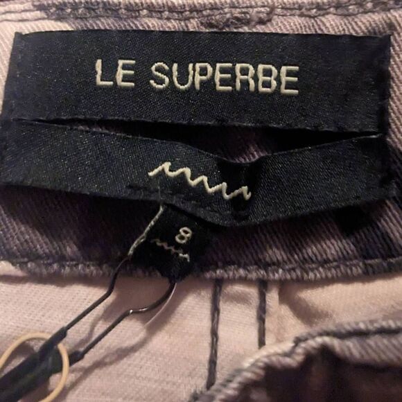 Le Superbe Women's Casbah Blushing Cropped Ankle Camo Pants Size 8 NWT - Picture 4 of 7